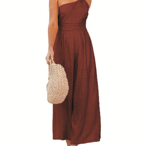 Chic One-Shoulder Jumpsuit