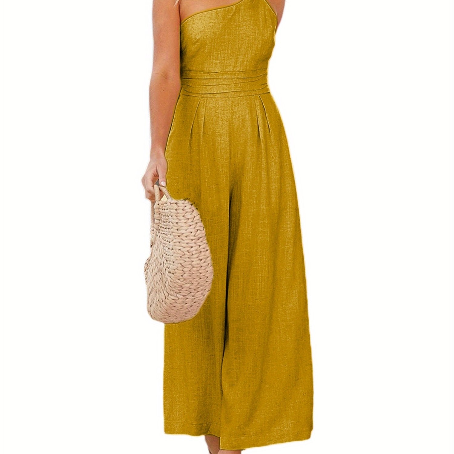Chic One-Shoulder Jumpsuit