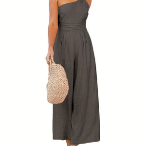Chic One-Shoulder Jumpsuit