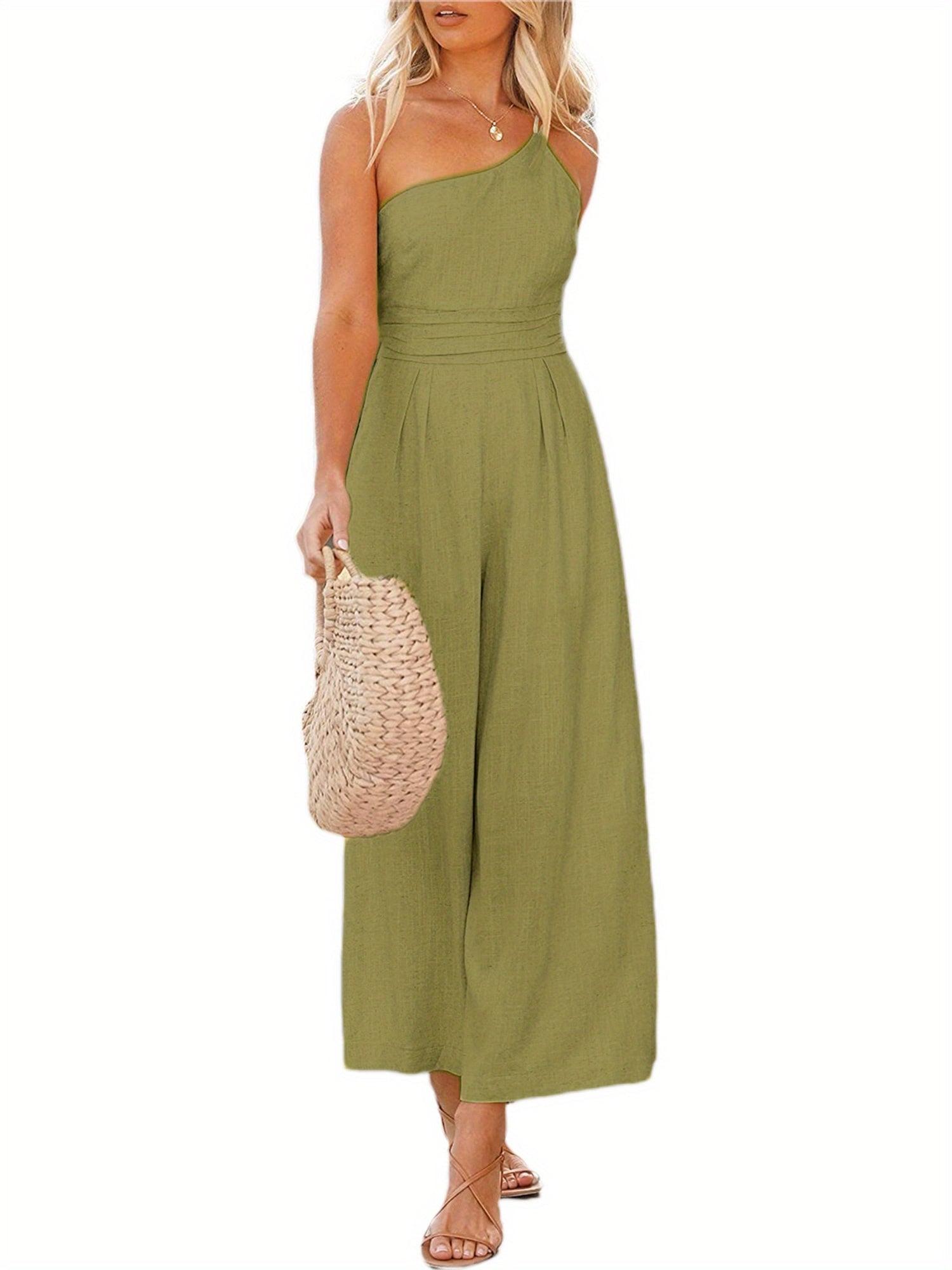 Chic One-Shoulder Jumpsuit