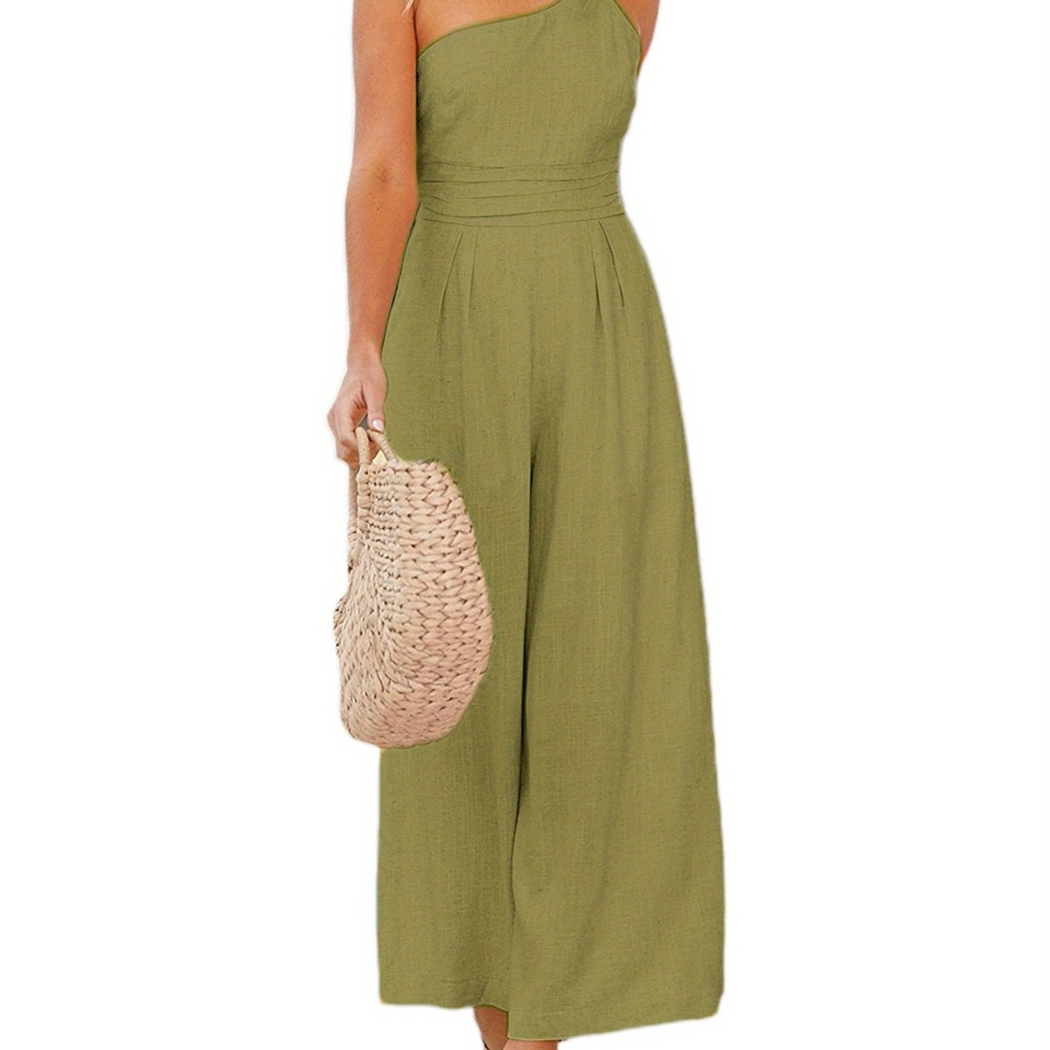 Chic One-Shoulder Jumpsuit